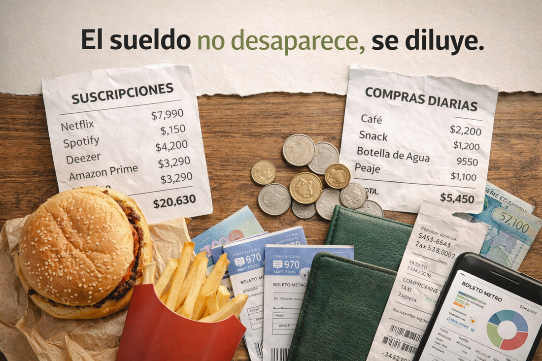 El sueldo no desaparece, se diluye