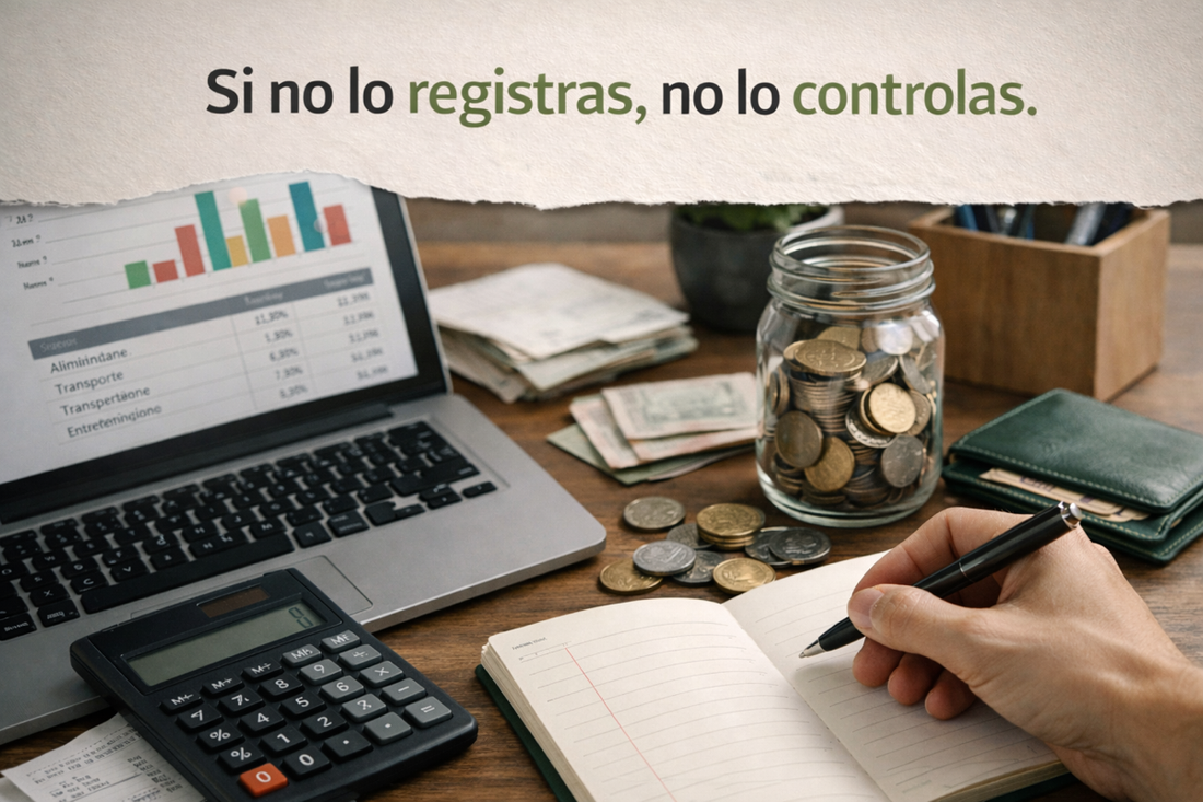 Si no lo registras, no lo controlas