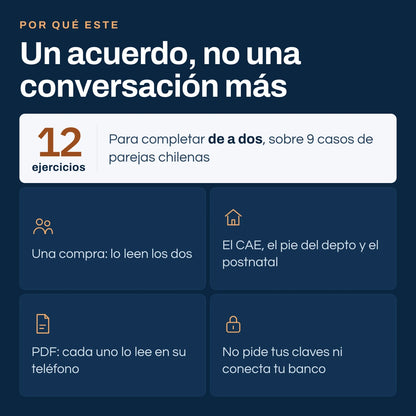 Por qué este eBook Finanzas en Pareja: los datos del libro, en una lámina